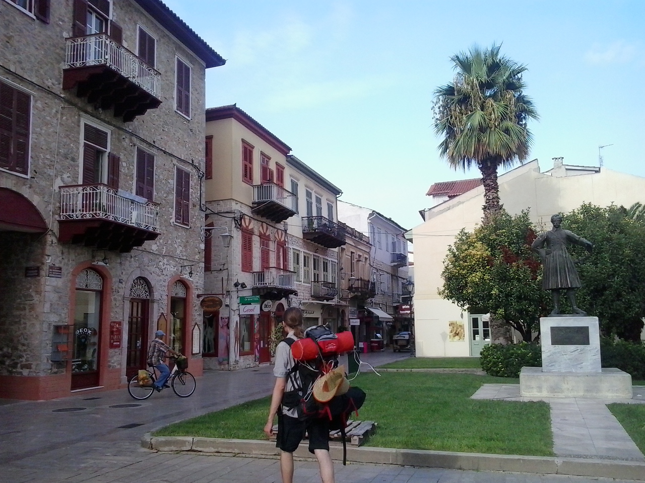 Řecký stopařský deník: 2) Nafplio a Drepano